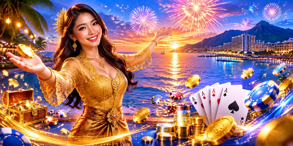 Permainan poker gaya Malaysia di Kota Kinabalu dengan suasana kasino tempatan yang meriah