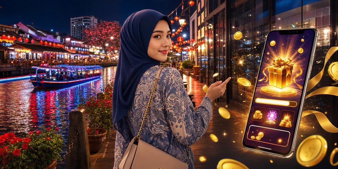 Pemain dari Melaka menikmati kasino mudah alih 3gpking dengan telefon pintar dalam suasana santai